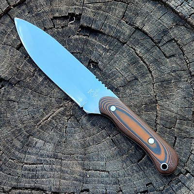 Knife 6 - drop point hunter with a 5 1/2