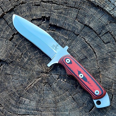 Knife F - drop point with a 4 3/4