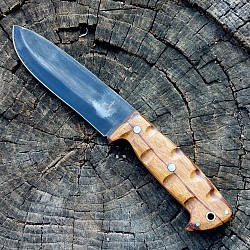 Knife C - drop point with a 5 1/4