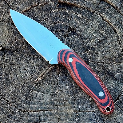 Knife 8 - drop point with a 4