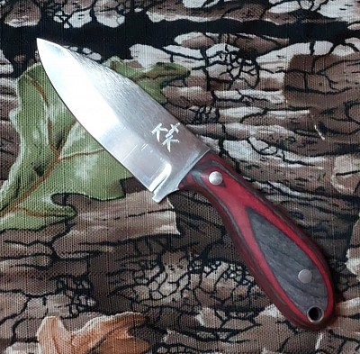 Knife 94 - drop point hunter with a polished 3 1/2