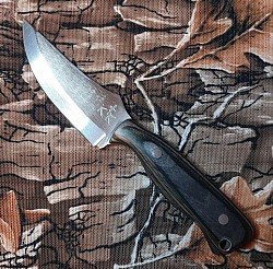 Knife 101 - trailing point with a 4