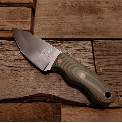 Knife 106 - drop point EDC/ neck knife with a 3 1/8