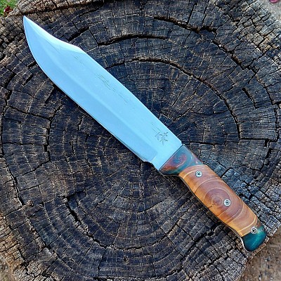 Knife 149 - clip point bowie with a 8