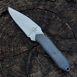 Knife 158 - drop point with a 4