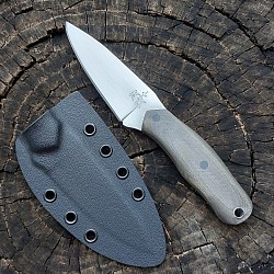 Knife 159 - drop point with a polished 3 1/2