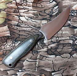 Knife 101 - trailing point with a 4