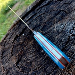 Knife 142 - seax style competition chopper with a 9 1/2