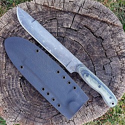 Knife 186 - straight back with a 8