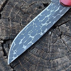 Knife 201 - I would be proud to put this drop point in my personal collection! The blade is made from 5 3/8