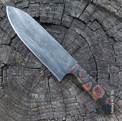 Knife 213 - santuko style chef knife with a 7 1/4
