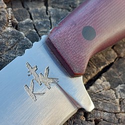 Knife 221 - drop point hunter with a 3 3/4