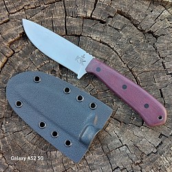 Knife 221 - drop point hunter with a 3 3/4
