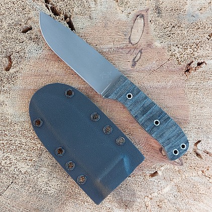 Knife 224 - Adanas inspired drop point with a 4 3/8