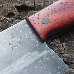 Knife 255 - bull nose chef knife with a 6 1/4