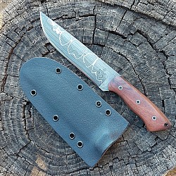 Knife 268 - straight back with a 6