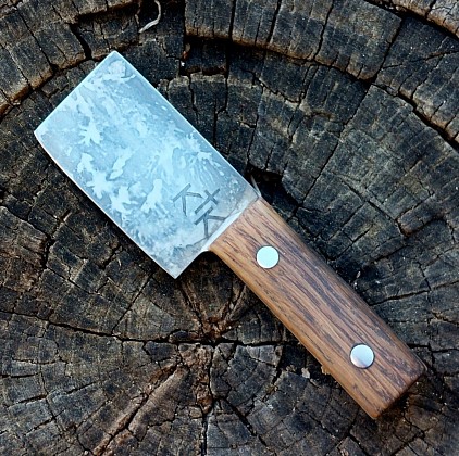 Knife T - mini cleaver with 2 1/2