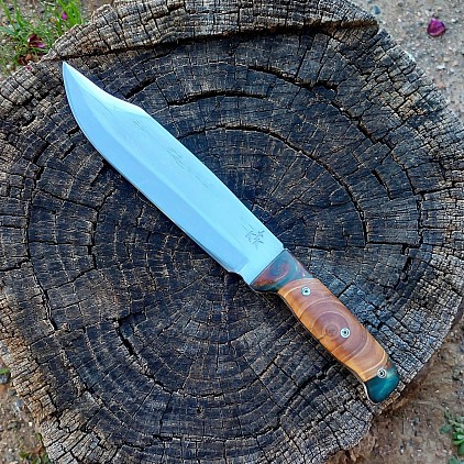 Knife 149 - clip point bowie with a 8