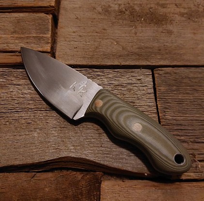 Knife 106 - drop point EDC/ neck knife with a 3 1/8