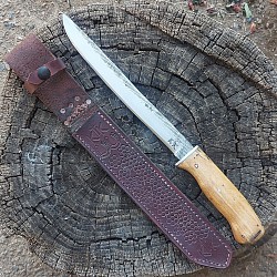 Knife 284 - straight back with a 9