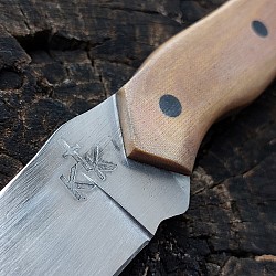 Knife 160 - drop point with a polished 3 1/2