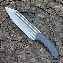 Knife 298 - seax style with a 5 3/8