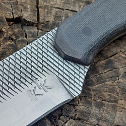 Knife 298 - seax style with a 5 3/8