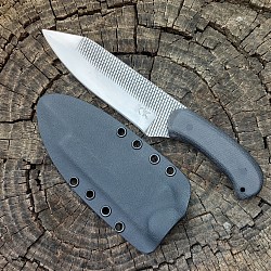 Knife 298 - seax style with a 5 3/8