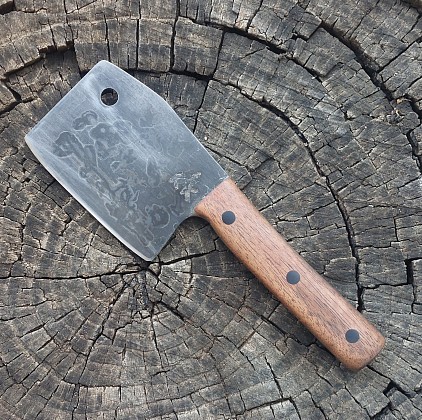 Knife 254 - mini cleaver with a 3 1/4